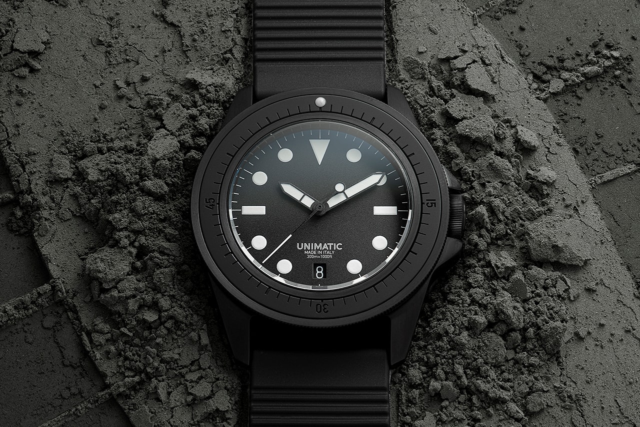 UNIMATIC Swiss Series Expanded With Two Monochrome Limited Edition Dive Watches