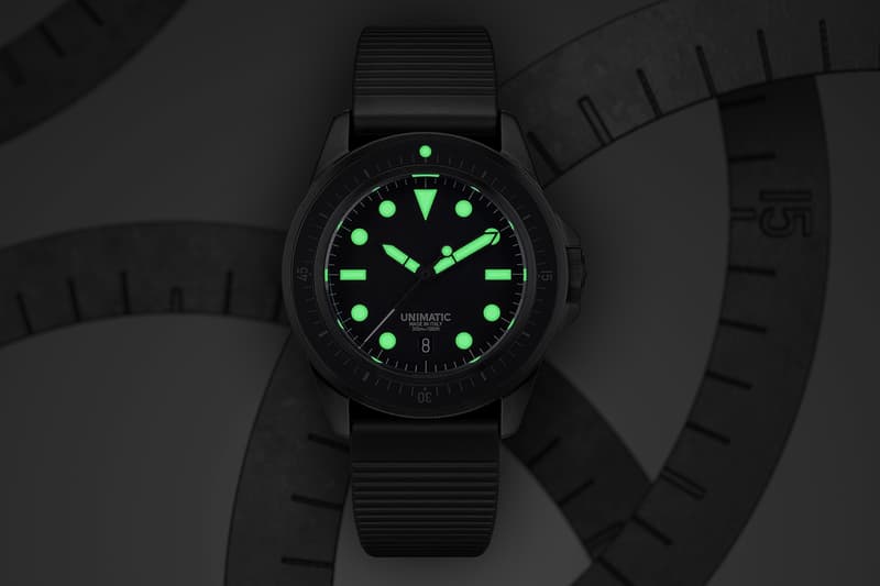 UNIMATIC Swiss Series Expanded With Two Monochrome Limited Edition Dive Watches