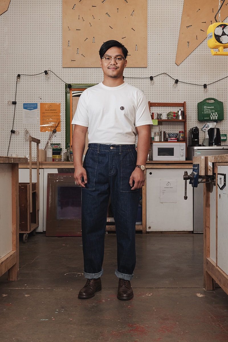 Blackhorse Lane Ateliers x Universal Works Info collaboration denim washed when does it drop workwear 