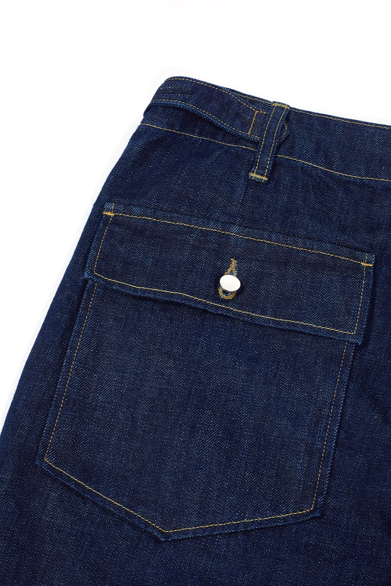 Blackhorse Lane Ateliers x Universal Works Info collaboration denim washed when does it drop workwear 