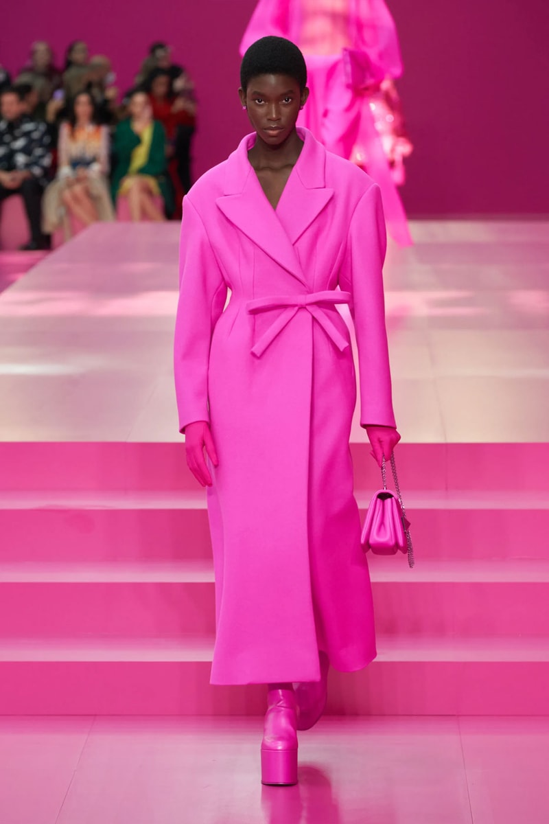 Valentino Argues Anyone Can Be Pretty in Pink in FW22 Collection