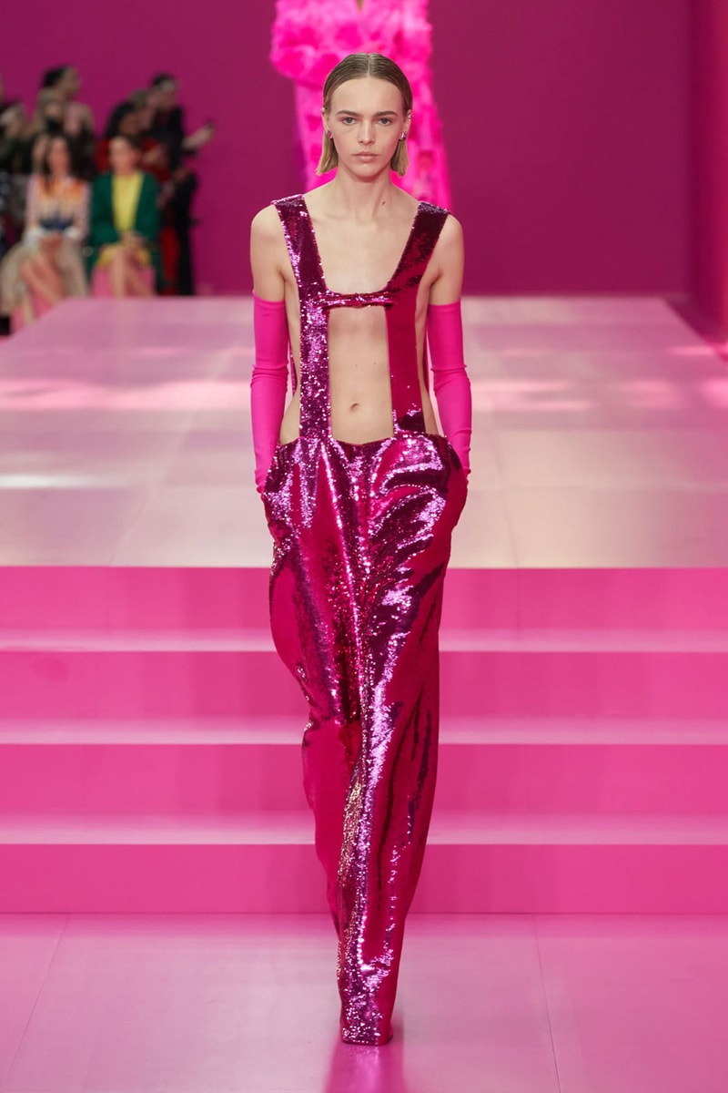 Valentino Argues Anyone Can Be Pretty in Pink in FW22 Collection