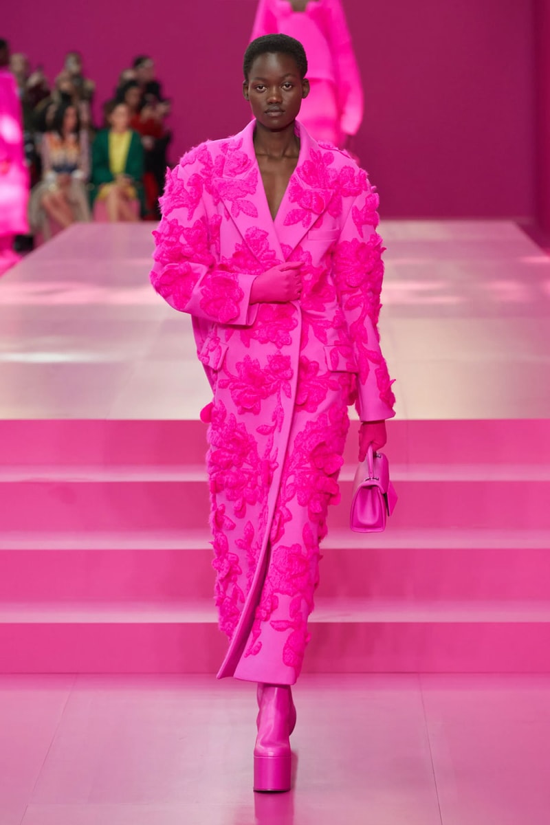 Valentino Argues Anyone Can Be Pretty in Pink in FW22 Collection