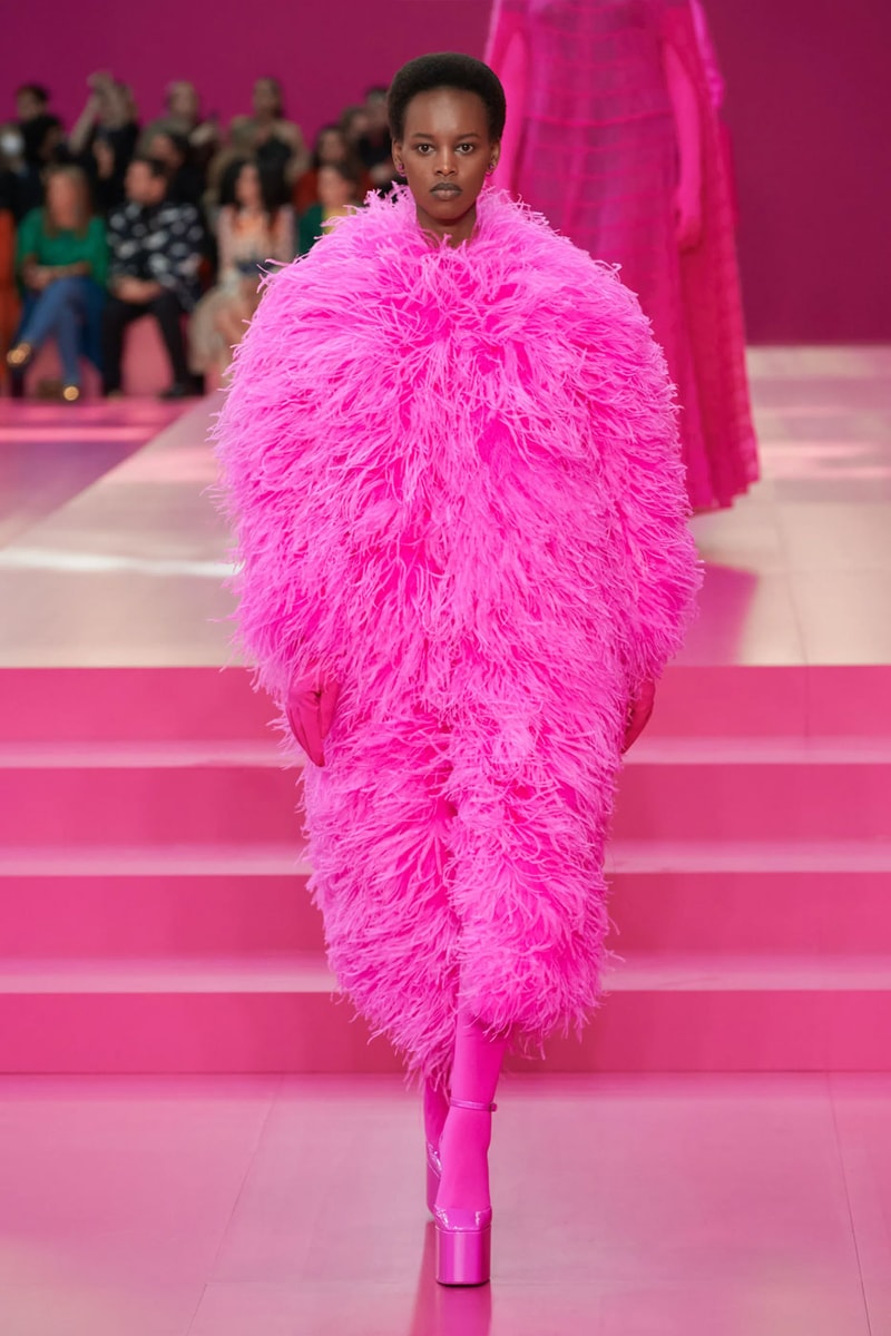 Valentino Argues Anyone Can Be Pretty in Pink in FW22 Collection