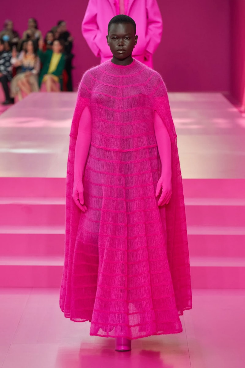 Valentino Argues Anyone Can Be Pretty in Pink in FW22 Collection
