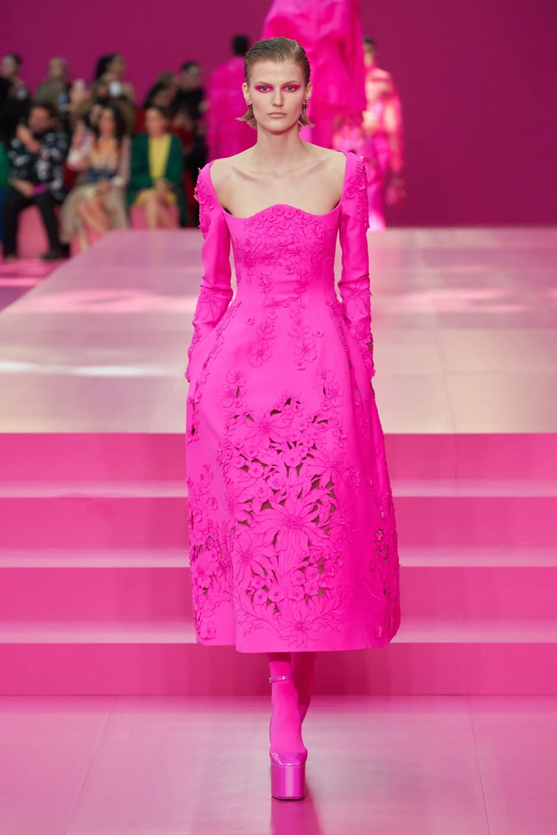 Valentino Argues Anyone Can Be Pretty in Pink in FW22 Collection