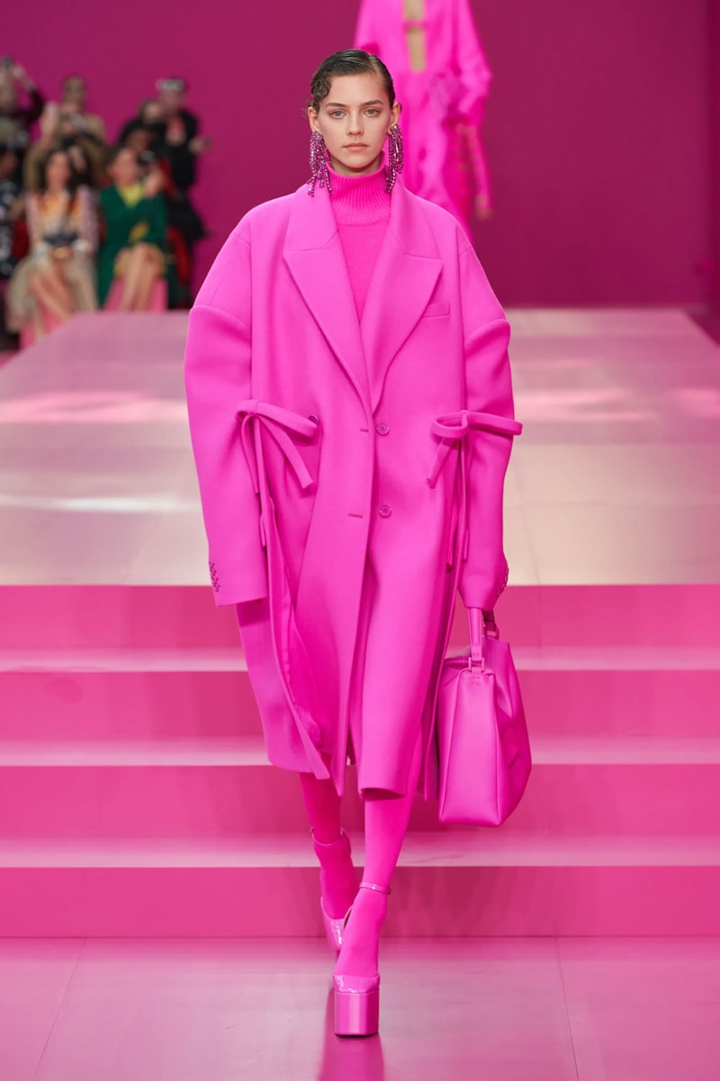 Valentino Argues Anyone Can Be Pretty in Pink in FW22 Collection