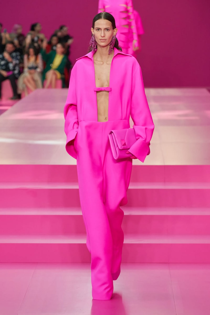 Valentino Argues Anyone Can Be Pretty in Pink in FW22 Collection