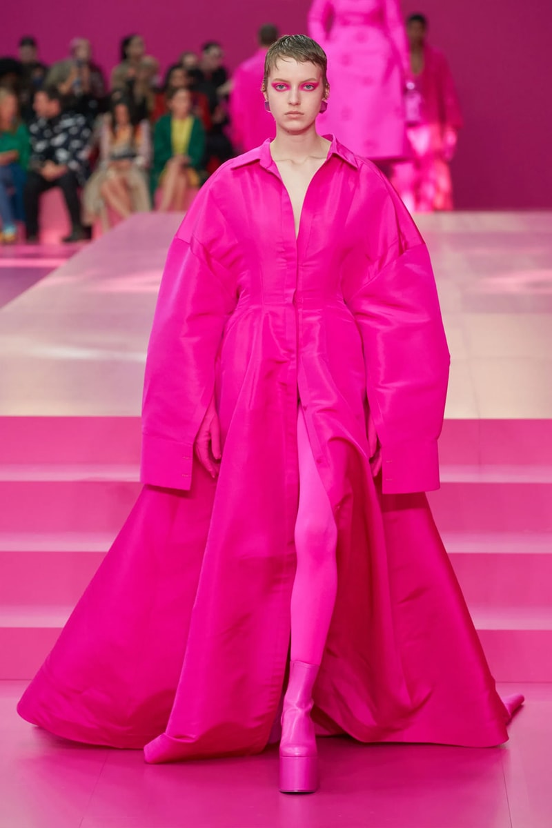 Valentino Argues Anyone Can Be Pretty in Pink in FW22 Collection