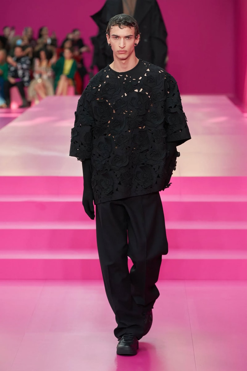 Valentino Argues Anyone Can Be Pretty in Pink in FW22 Collection