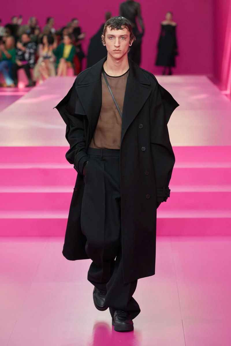 Valentino Argues Anyone Can Be Pretty in Pink in FW22 Collection
