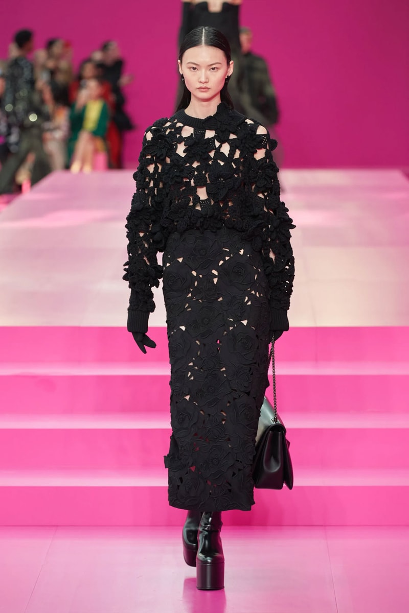 Valentino Argues Anyone Can Be Pretty in Pink in FW22 Collection