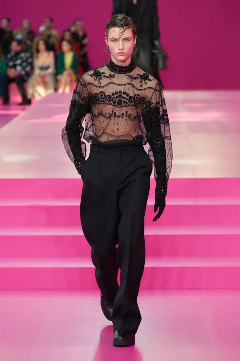 Valentino Argues Anyone Can Be Pretty in Pink in FW22 Collection