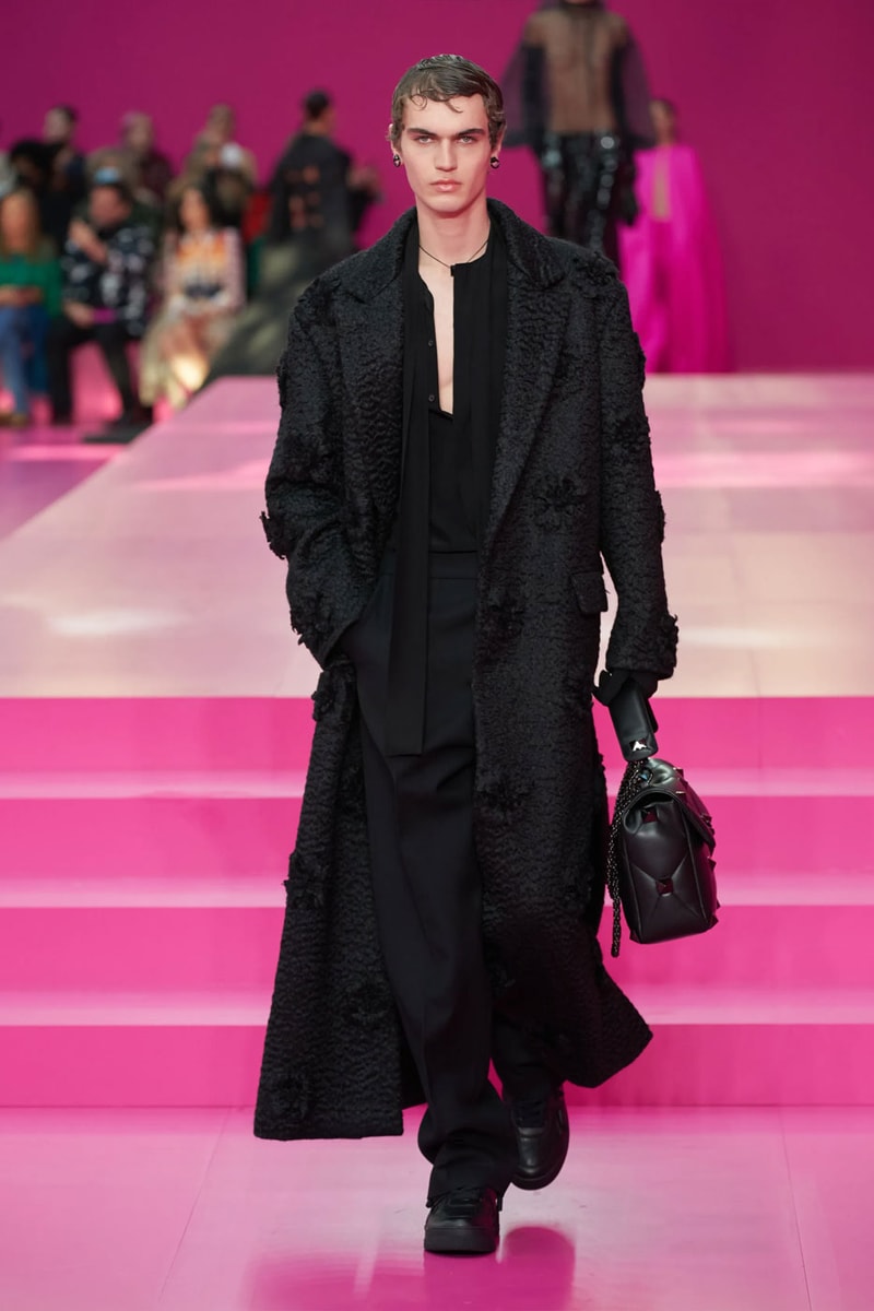 Valentino Argues Anyone Can Be Pretty in Pink in FW22 Collection
