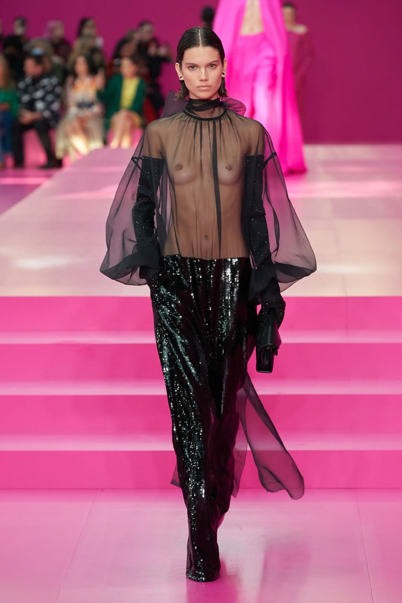 Valentino Argues Anyone Can Be Pretty in Pink in FW22 Collection