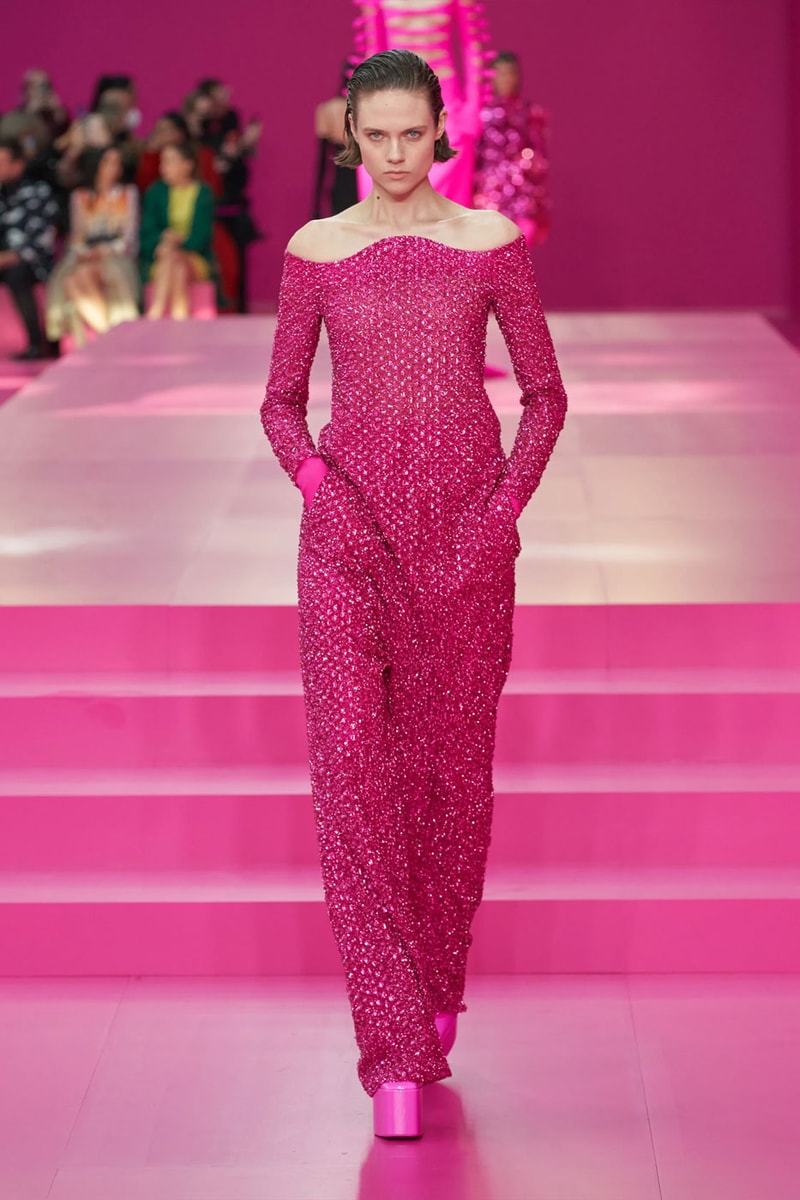 Valentino Argues Anyone Can Be Pretty in Pink in FW22 Collection