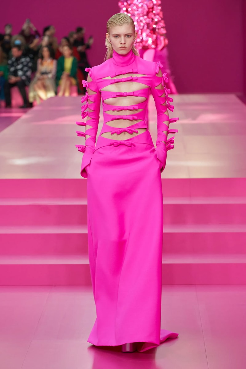 Valentino Argues Anyone Can Be Pretty in Pink in FW22 Collection