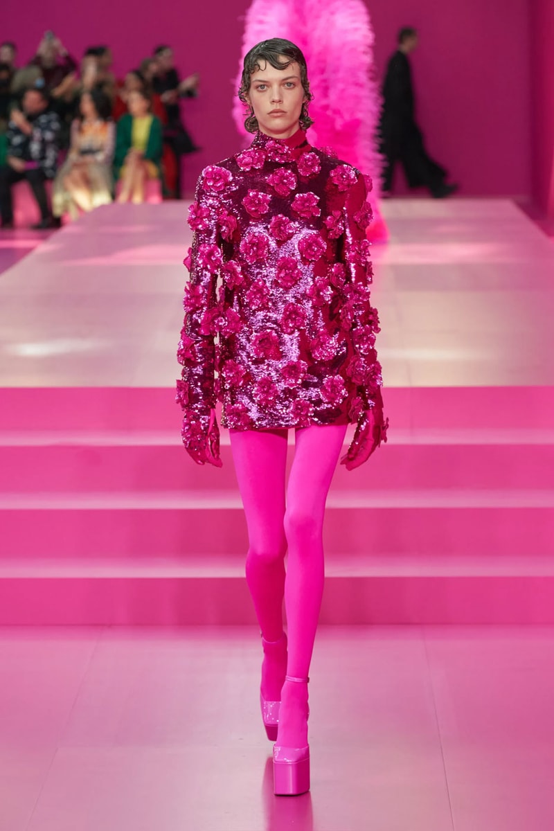 Valentino Argues Anyone Can Be Pretty in Pink in FW22 Collection