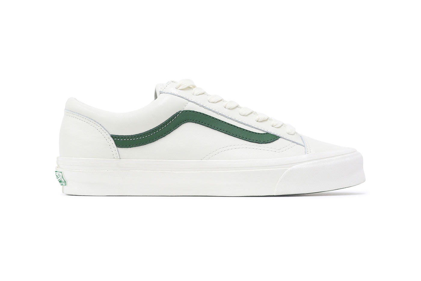 Vault by Vans Museum of Peace & Quiet Collaboration Collection HBX Release OG Style 36 Authentic LX Mule Forest Green White Gray