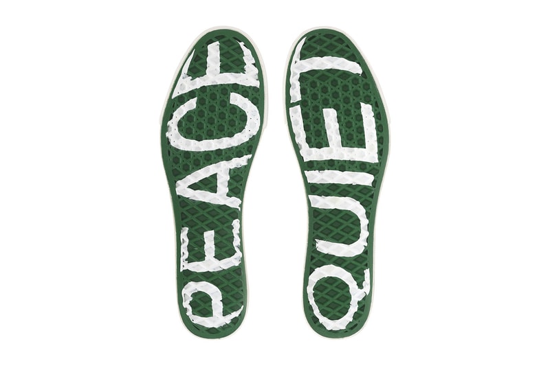 Vault by Vans Museum of Peace & Quiet Collaboration Collection HBX Release OG Style 36 Authentic LX Mule Forest Green White Gray