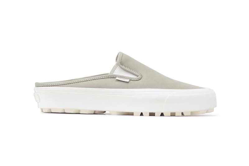 Vault by Vans Museum of Peace & Quiet Collaboration Collection HBX Release OG Style 36 Authentic LX Mule Forest Green White Gray
