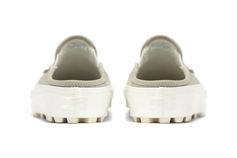 Vault by Vans Museum of Peace & Quiet Collaboration Collection HBX Release OG Style 36 Authentic LX Mule Forest Green White Gray