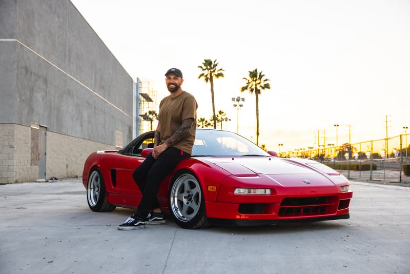 Vin Anatra of Hoonigan And His 1991 Acura NSX Honda Red Supercar