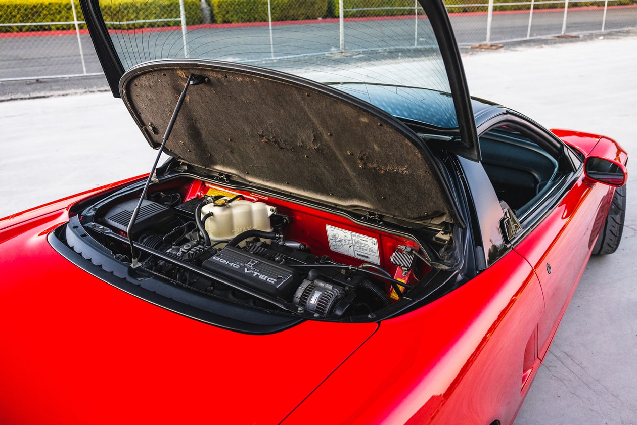 Vin Anatra of Hoonigan And His 1991 Acura NSX Honda Red Supercar