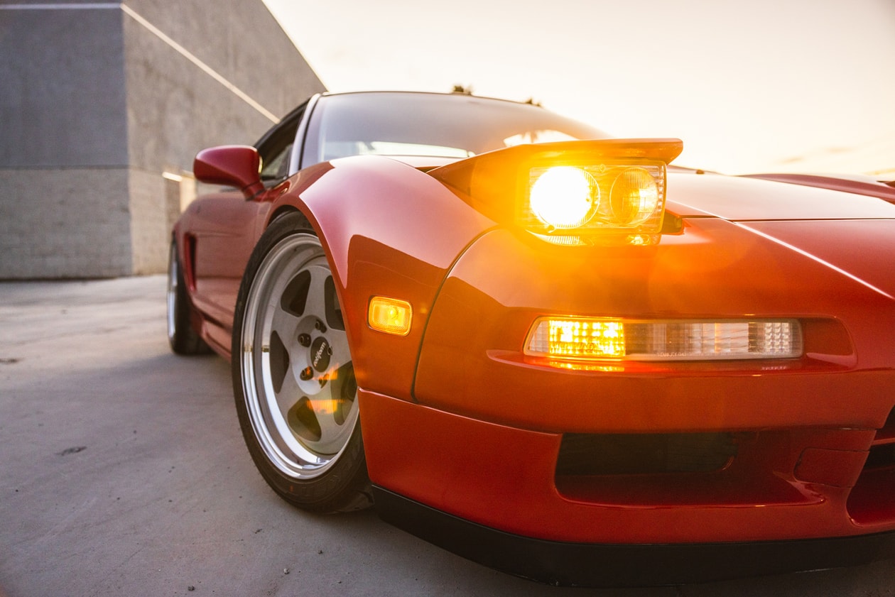 Vin Anatra of Hoonigan And His 1991 Acura NSX Honda Red Supercar