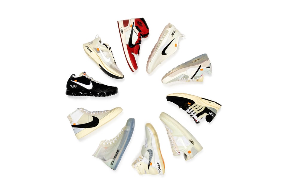 Virgil Abloh Off White X Nike The Ten For Sale Hypebeast Virgil Abloh Off White X Nike The Ten For Sale Hypebeast