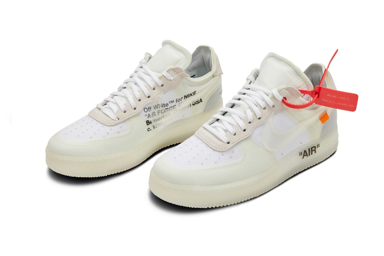Virgil Abloh Off-White Nike Shoe Coachella 2019