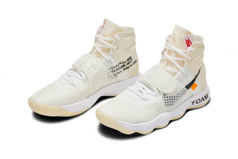 Virgil Abloh Off-White™ x Nike The Ten Collection Complete 10 Pairs 2017 Air Jordan 1 Air Max 90 Air Presto VaporMax Blazer Mid Converse Chuck Taylor Zoom Fly SP Air Force 1 Low React Hyperdunk Air Maz 97