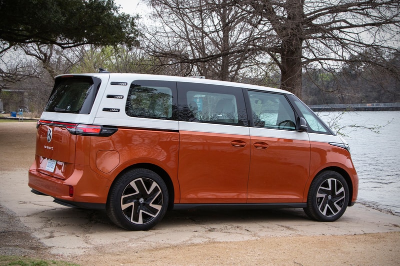 Volkswagen ID. Buzz Electric Mini Bus Closer Look dub bus van VW