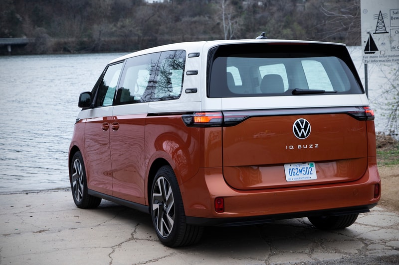 Volkswagen ID. Buzz Electric Mini Bus Closer Look dub bus van VW