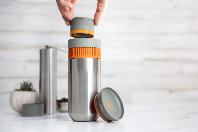 The Wacaco Pipamoka Is a Travel Mug That Brews Coffee