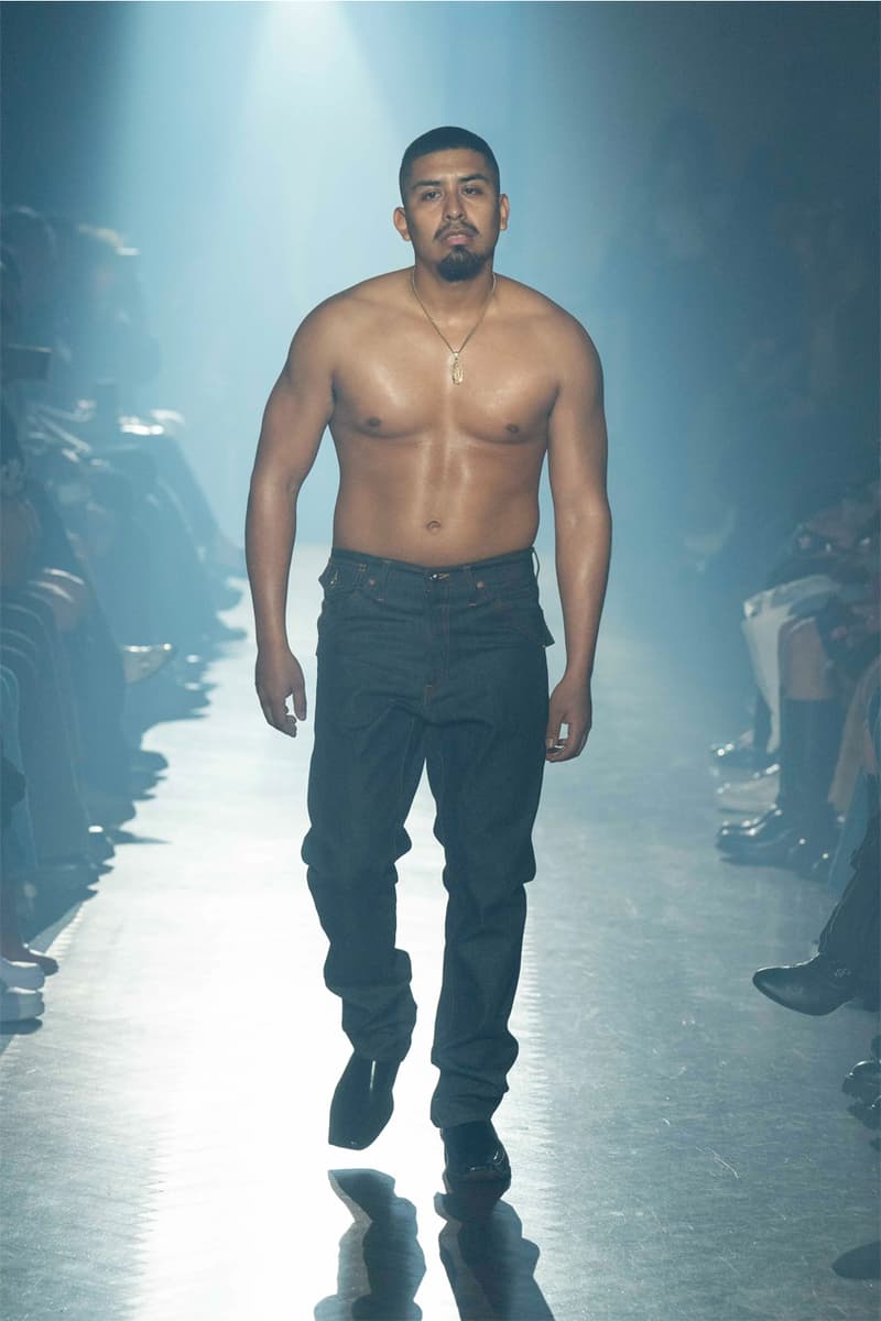 Willy Chavarria Fall 2022 "UNCUT" Dickies Collaboration New York Runway Show Looks Collection