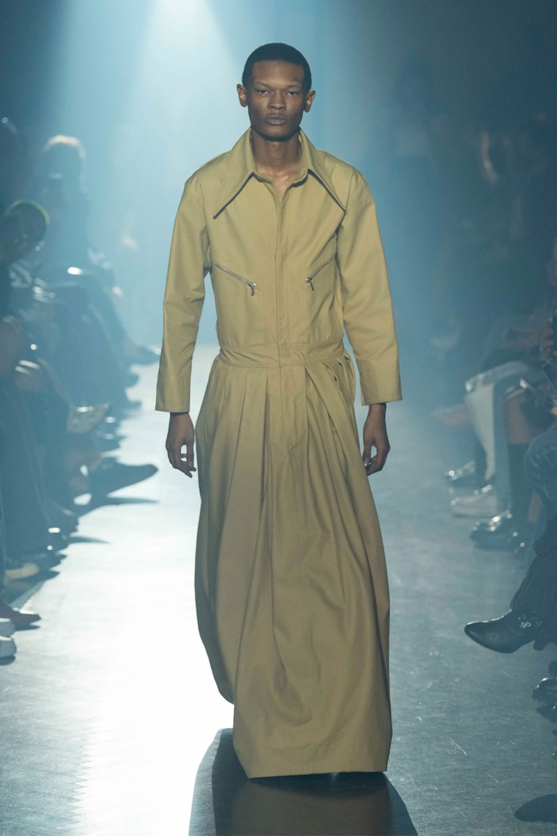 Willy Chavarria Fall 2022 "UNCUT" Dickies Collaboration New York Runway Show Looks Collection