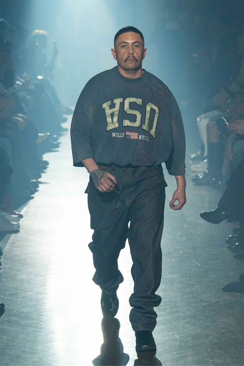 Willy Chavarria Fall 2022 "UNCUT" Dickies Collaboration New York Runway Show Looks Collection