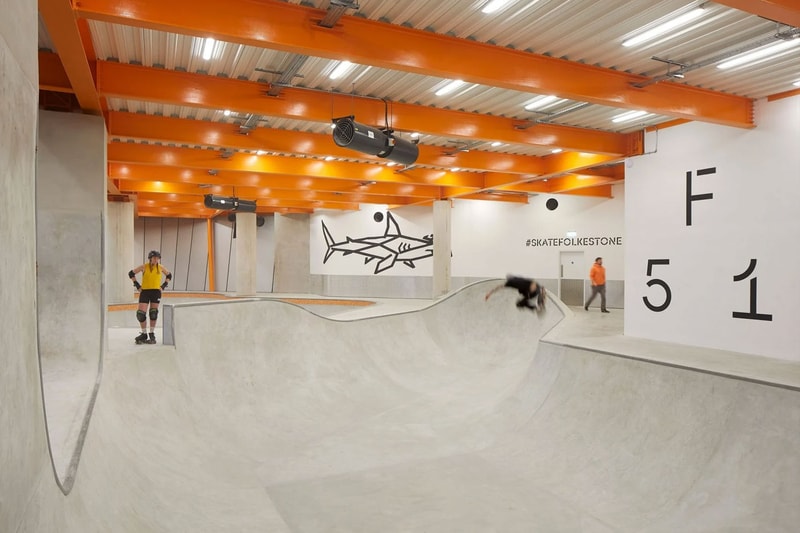 Hollaway Studio Designs the World's First Multi Floor Skatepark climbing wall three stories adrenaline building boxing gym cafe space central hub for youth 