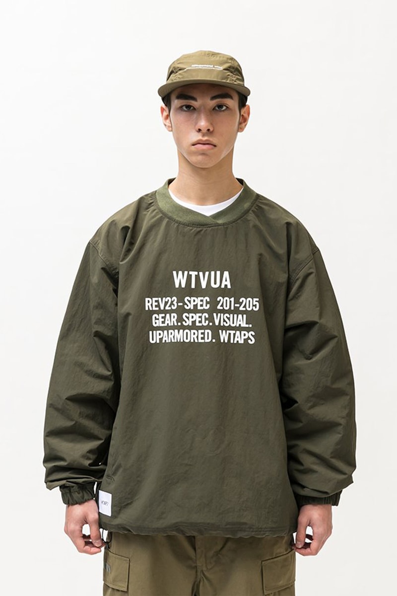 WTAPS Spring Summer 2022 collection lookbook SS22 t shirrts long sleeve stripe military pants stood team jackets tear resistant headwear cap bucket hat face shield incense release info