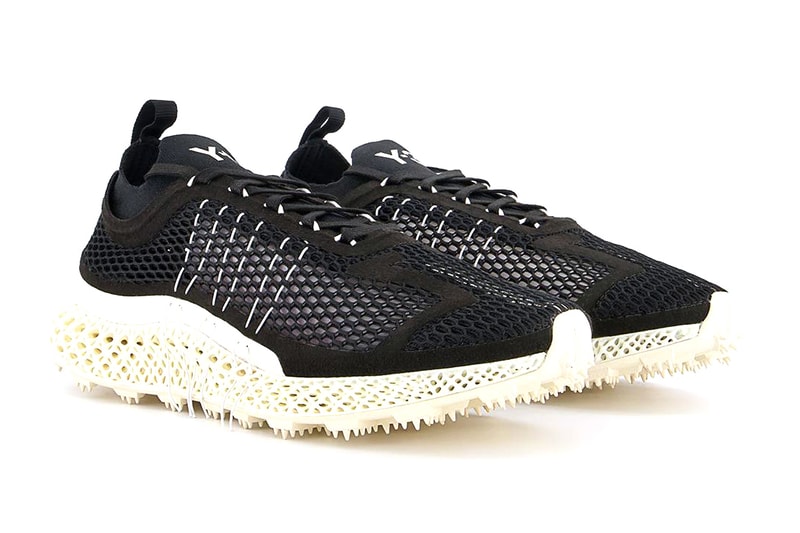 Y-3 Runner adidas 4D Halo "Core Black/White/Red" Release Information Yohji Yamamoto Offspring