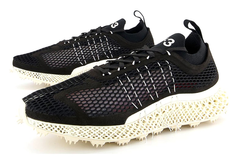 Y-3 Runner adidas 4D Halo "Core Black/White/Red" Release Information Yohji Yamamoto Offspring