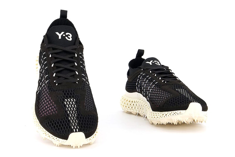 Y-3 Runner adidas 4D Halo "Core Black/White/Red" Release Information Yohji Yamamoto Offspring