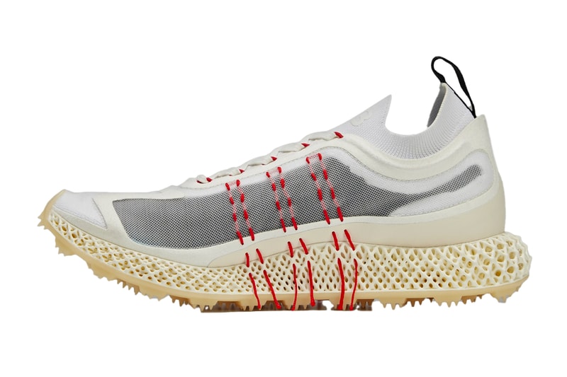 Y-3 Runner adidas 4D Halo GW4451 Yohji Yamamoto Release Information Collaboration 20 Years Core White / Red / Bright Cyan 