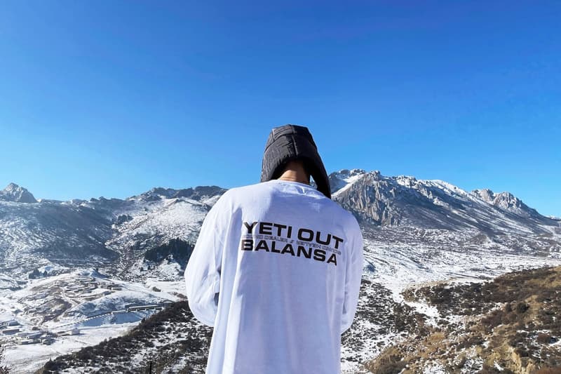 yeti out balansa sound dealer sound healer collaboration release info south korean sound shop qinghai tibet himalayas t long sleeve tee incense set candles