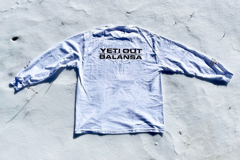 yeti out balansa sound dealer sound healer collaboration release info south korean sound shop qinghai tibet himalayas t long sleeve tee incense set candles