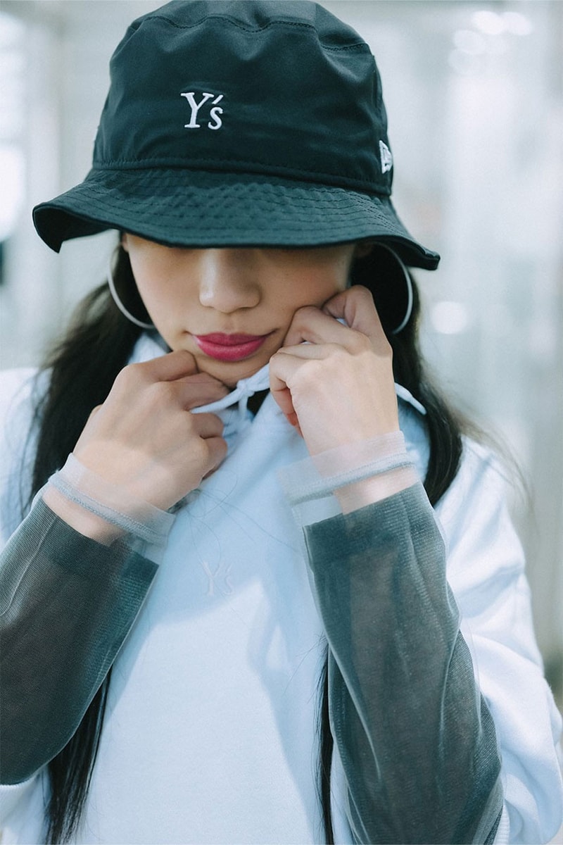 Y's by Yohji Yamamoto new era march 19 9thirty goretex pullover hoodies long sleeve cotton tees paclite bucket hats spring summer 2022 release info date price