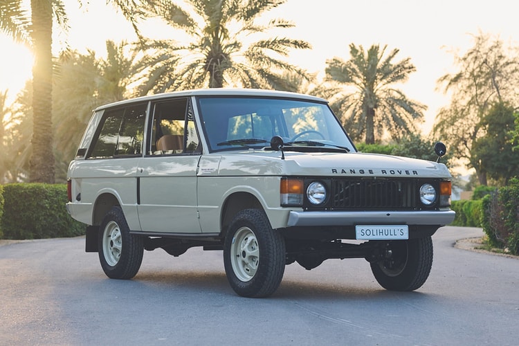 Rare and Pristine Series 1 Range Rover Tuned by Franz Albert Comes up for Sale