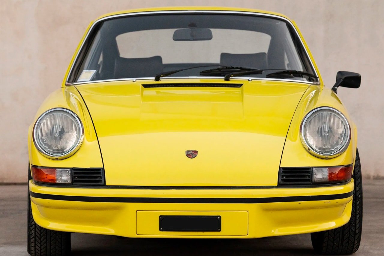 1973 Porsche 911 Carrera RS 2.7 Lightweight RM Sotheby's Auction For Sale Classic German Sportscar Rare Millions