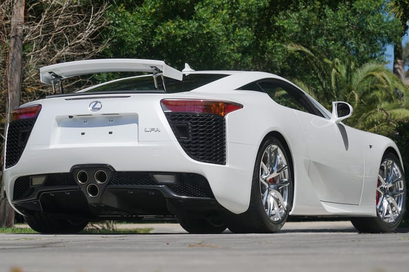 850-Mile 2012 Lexus LFA Bring a Trailer Auction Rare Japanese JDM Supercar V10 For Sale